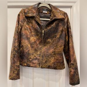 LoriZoni snakeskin jacket